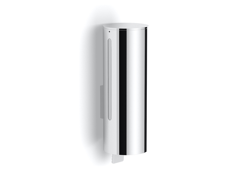 Dozownik do mydła w płynie 0,5 l dolny system dozowania chrom Stella