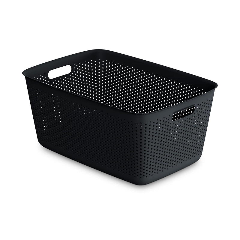 Cesta de 45 l negra OpenStore
