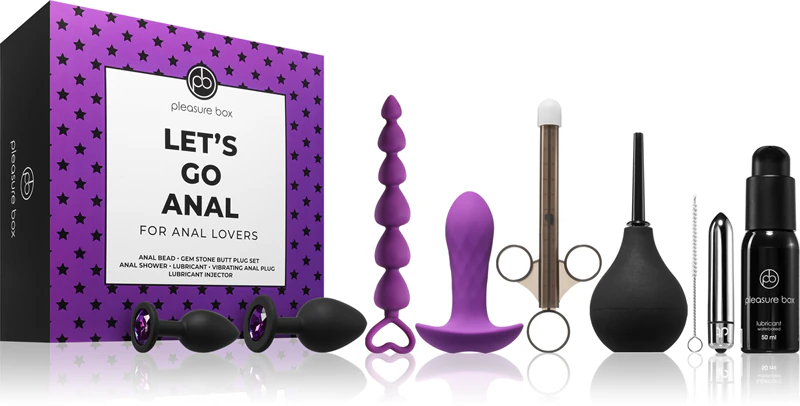 Dream Toys Pleasure Box Let's Go Anal Erotische Accessoires Set