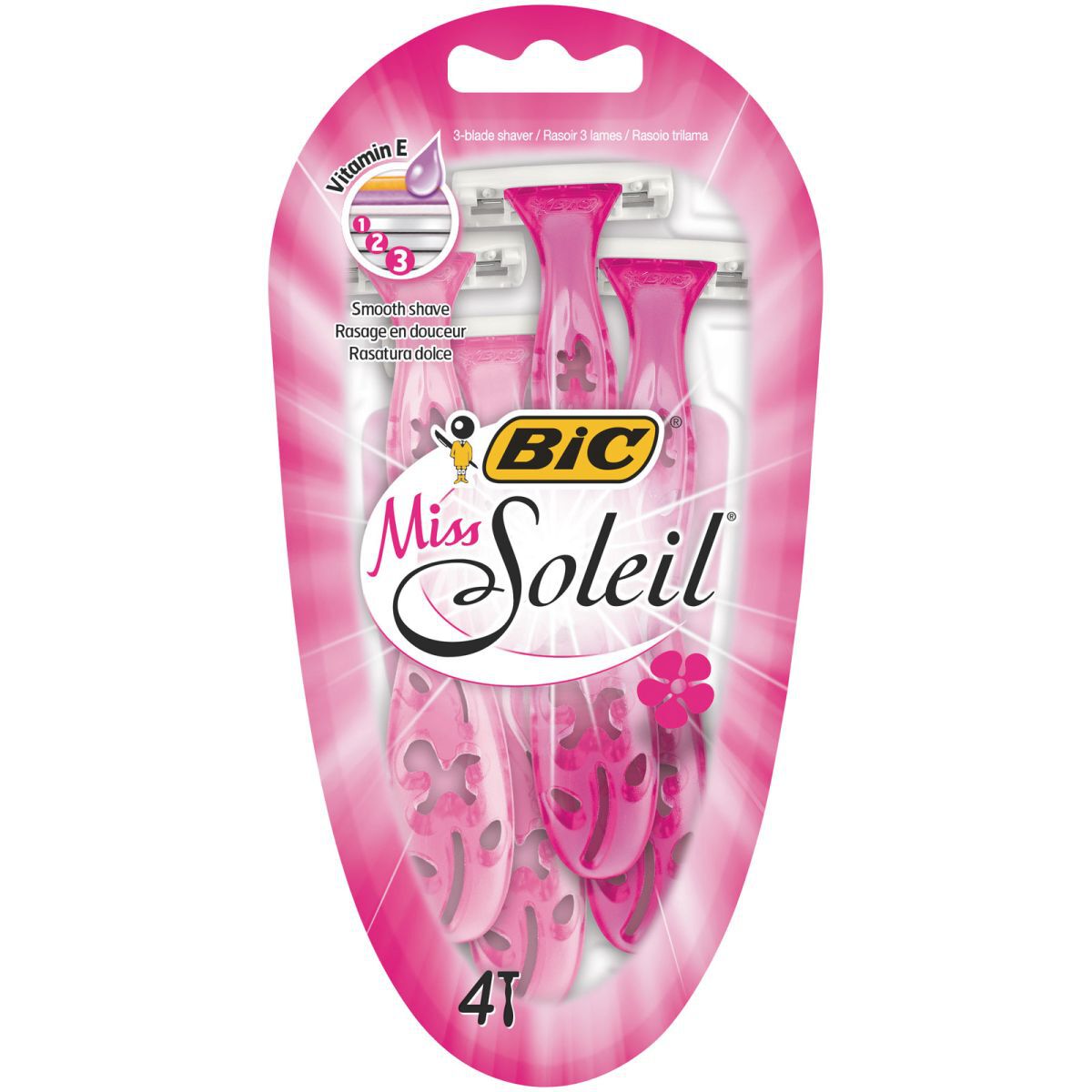 Ξυράφια Bic Miss Soleil γυναικεία 4 τεμάχια