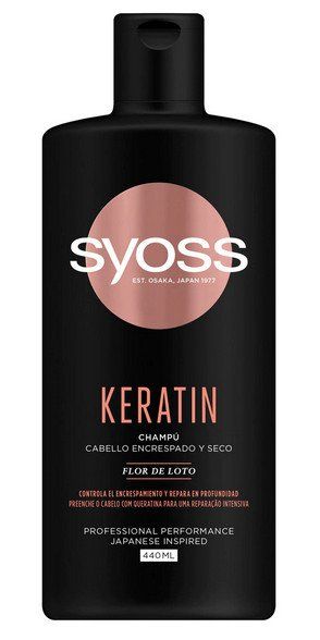 Keratinski šampon za kovrčavu i suhu kosu Šamponi