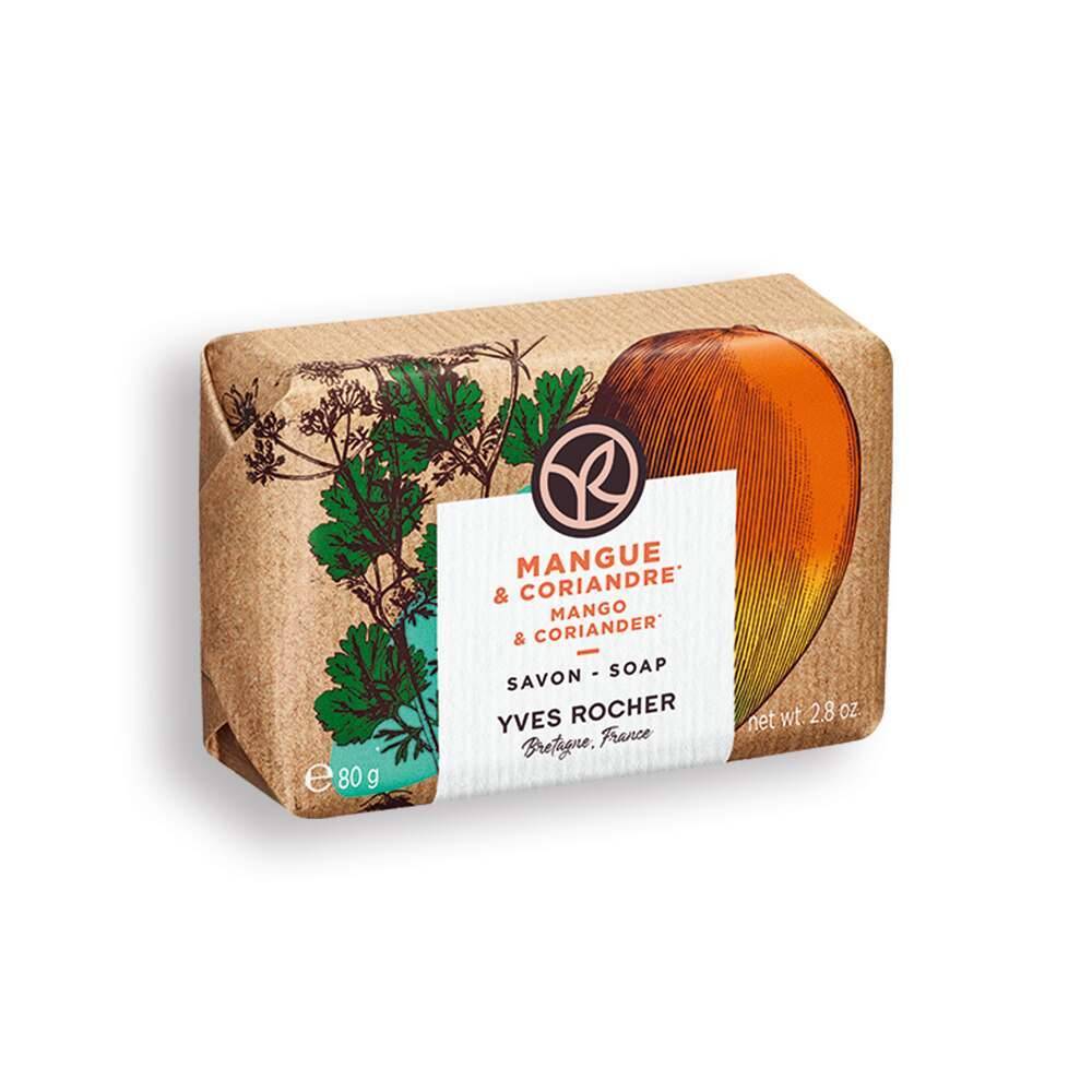 Mango- en korianderzeep
