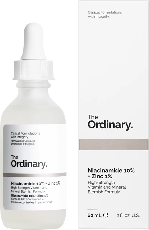 Sérum Facial Iluminador The Ordinary Niacinamida 10% + Zinco 1%