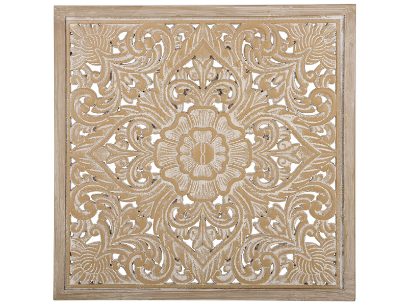 Dekoracja ścienna ornament orient drewno