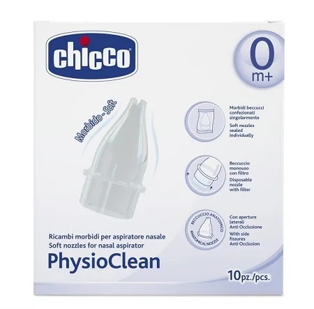 CHICCO Chicco Physioclean Ric Asp Nasendüsen 10 Einweg