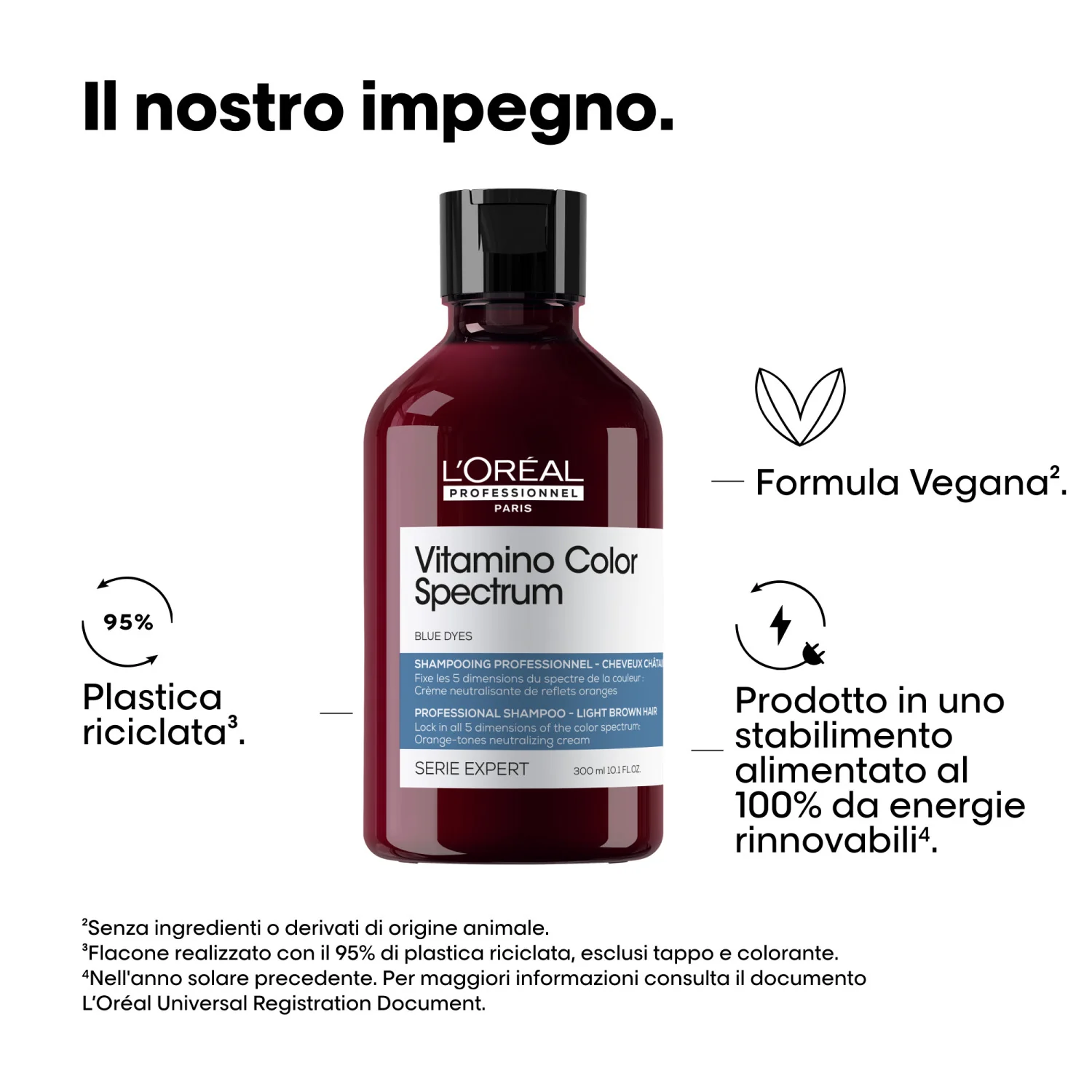 SERIE EXPERT New Vitamino Color Spectrum Shampoo Blue Dyes - Shampoo Protezione Colore