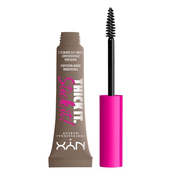 NYX Professional Makeup Thick It. Stick It! маскара за обрве у нијанси Taupe