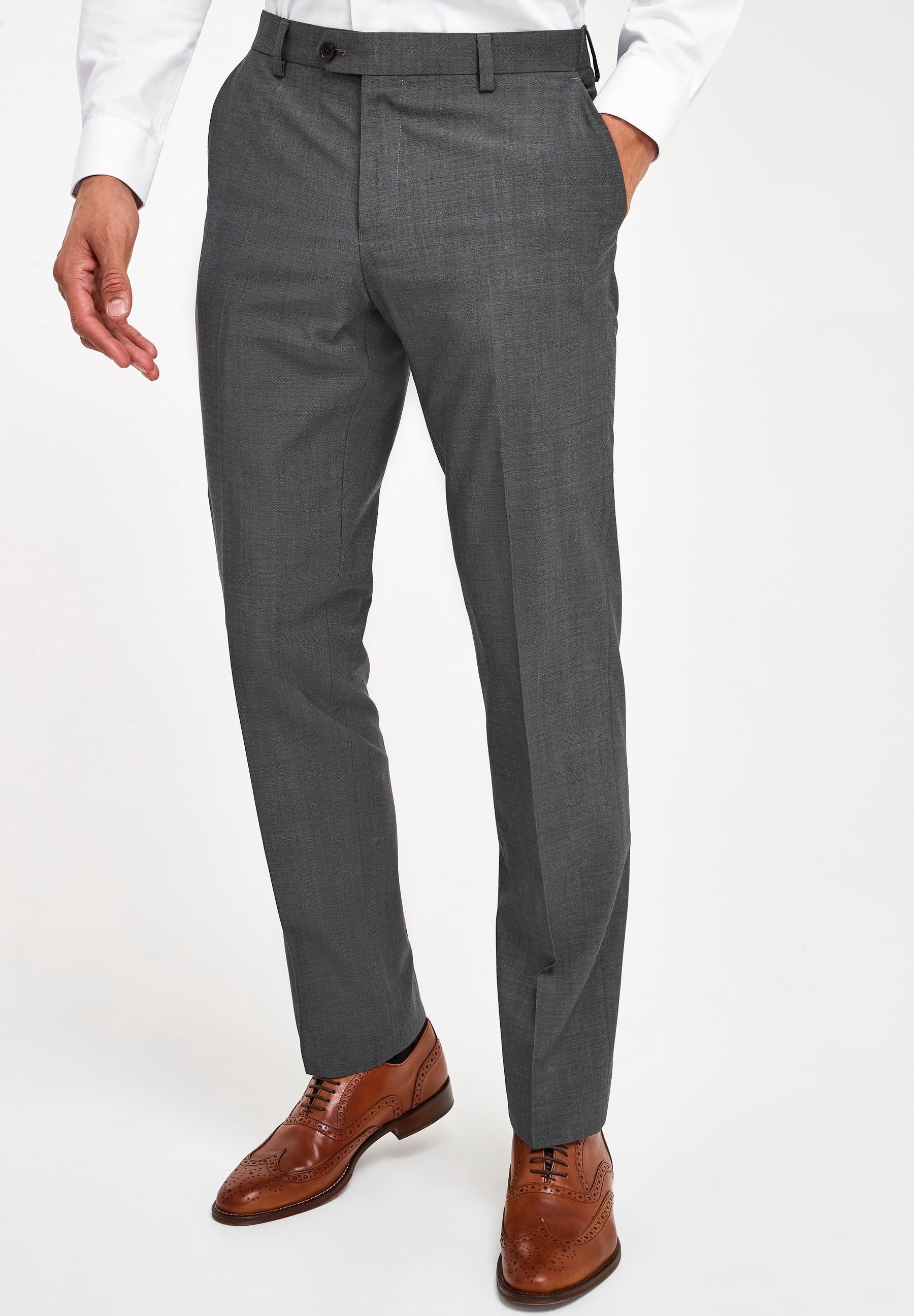 Pantaloni Next Suit - grigi