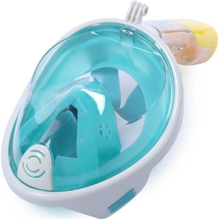 Diving mask - Unspecified - Full 180° - Child - Green S/M - Anti-fog and leak-proof