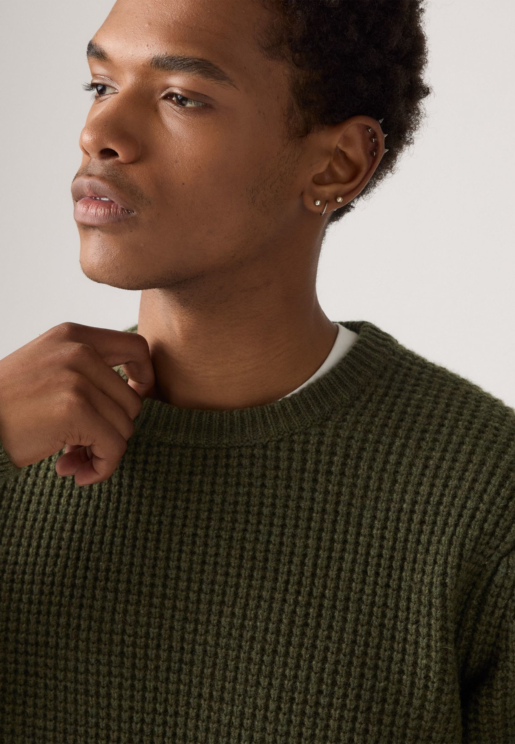 Levi's® PRESIDIO CREW - Trui - herfstbladeren heide