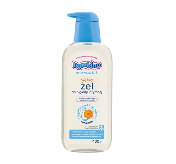 Bambino Rodzina kojący żel do higieny intymnej 400 ml