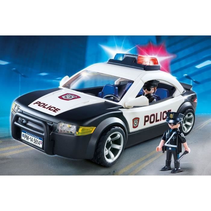 Police Car - PLAYMOBIL - City Action - 5673 - Unisex - White - Ages 4 and up