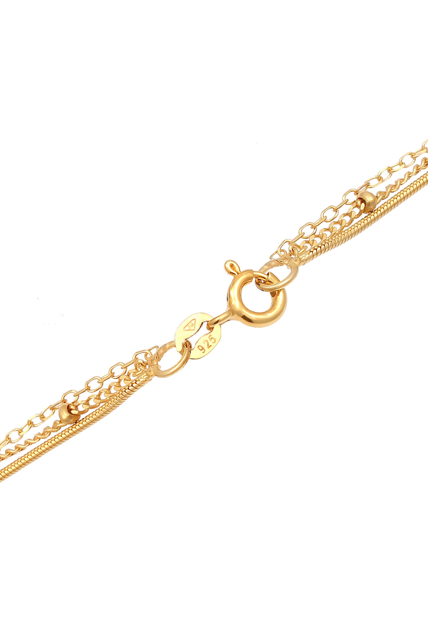 Elli Tendance Minimaliste Collier Femme - (925/1000) Argent