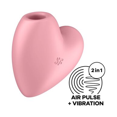 Vibrator v obliki srca Satisfyer Cutie Heart 1 kos 1 kos