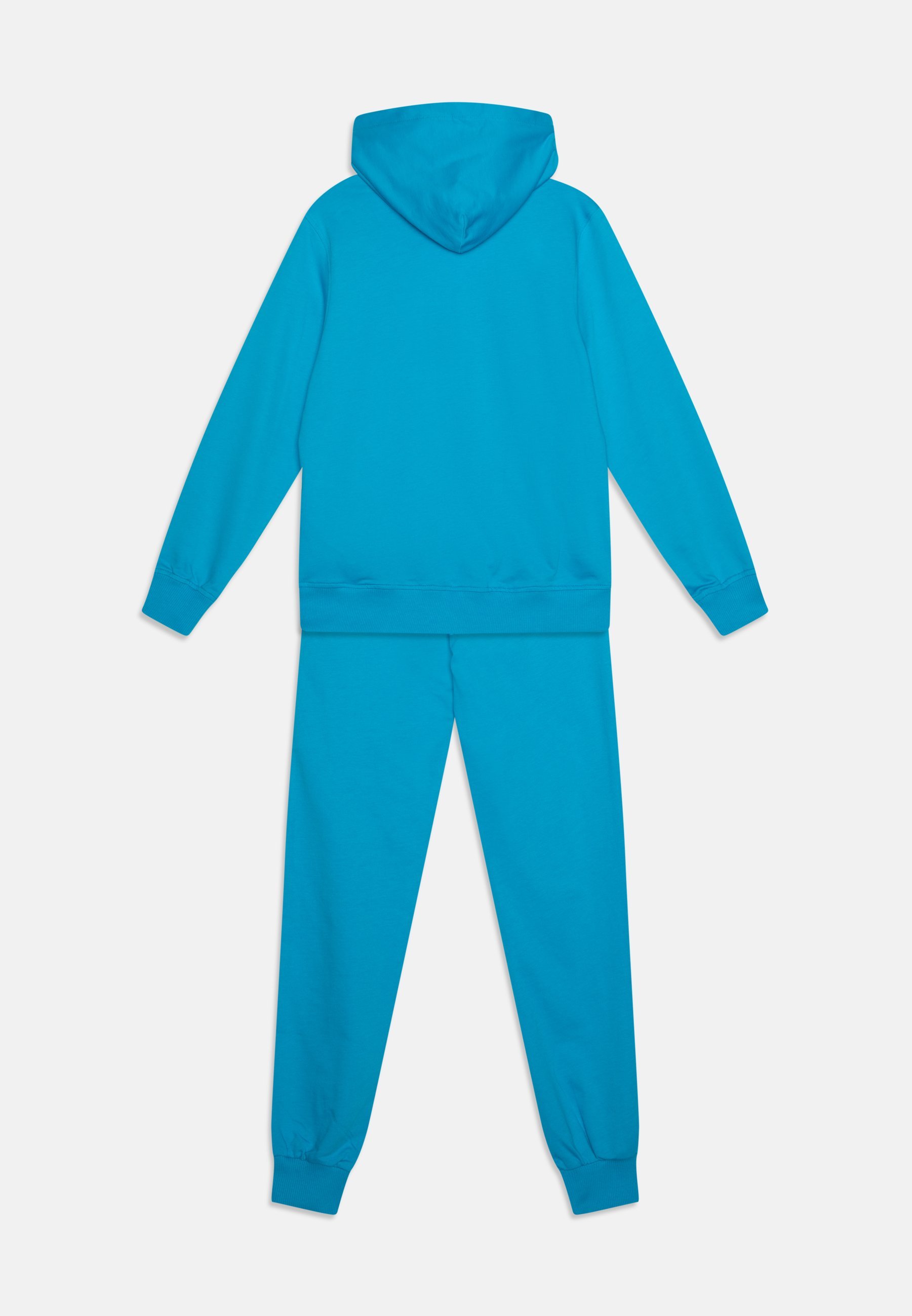 MOSCHINO UNISEX TRACKSUIT MET HOODIE - Sweatshirt met rits - oceaanblauw