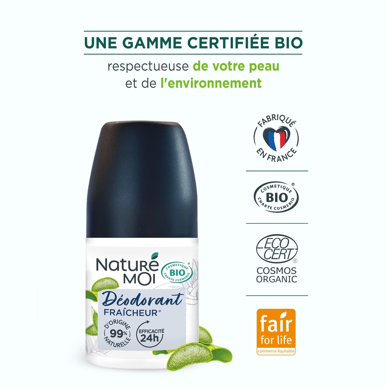 Naturé Moi Déodorant homme Fraîcheur