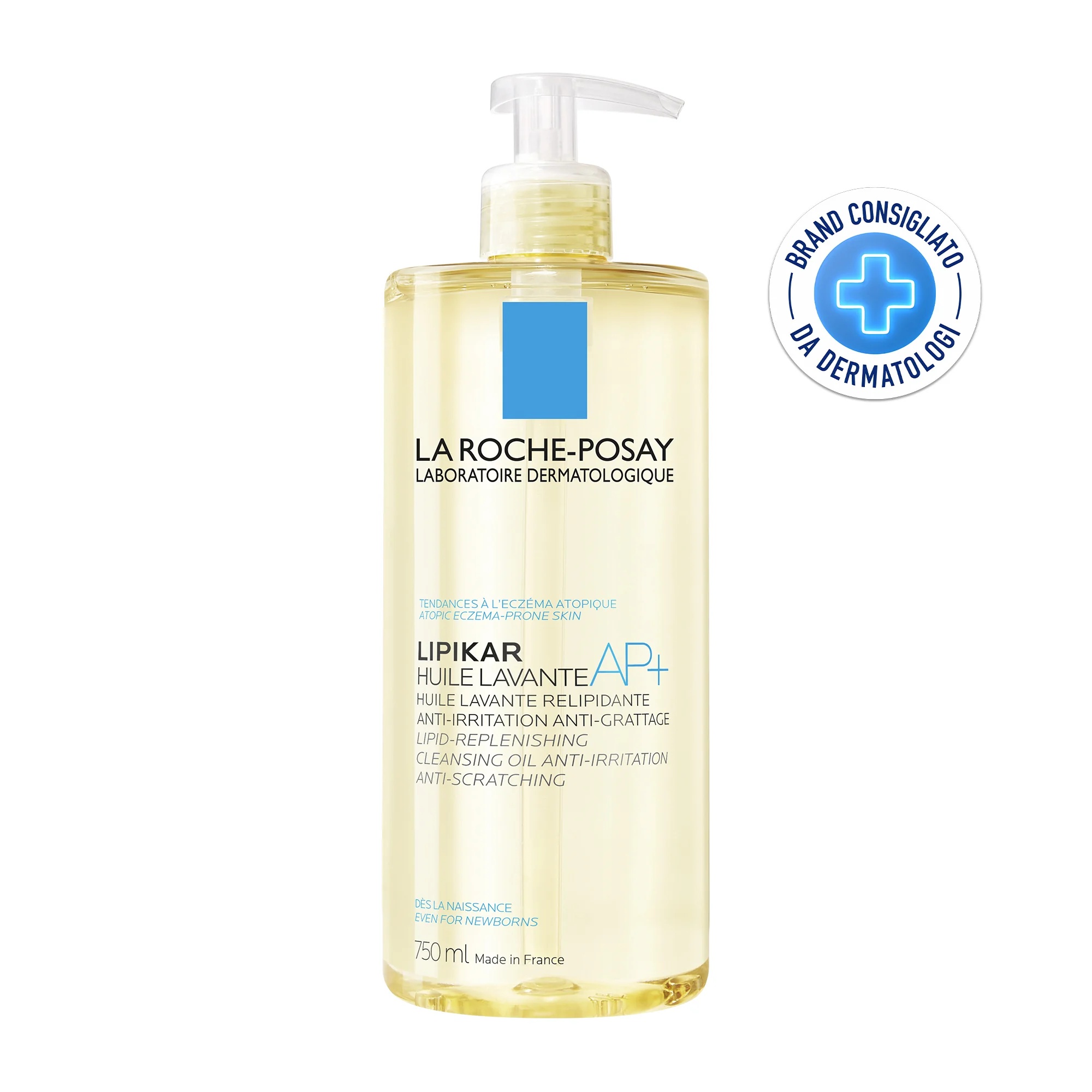 LA ROCHE POSAY La Roche Posay Lipkar Huile Lavante AP+ 750 ml Reinigungsöl gegen Hautrötungen