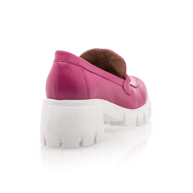 Rosa Damen-Loafer/Bootsschuhe