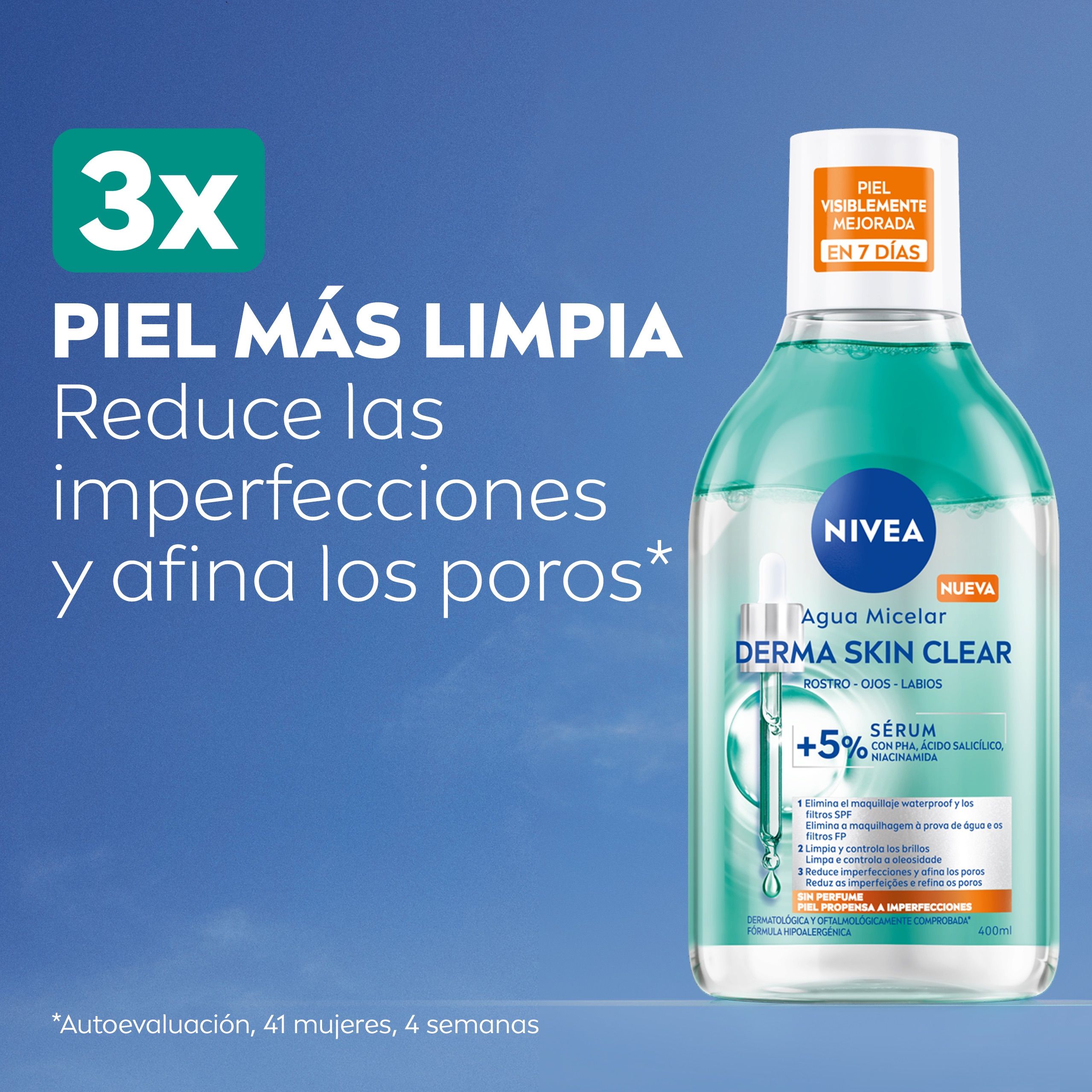 Derma Skin Clear micelarna voda s serumom Micelarne vode