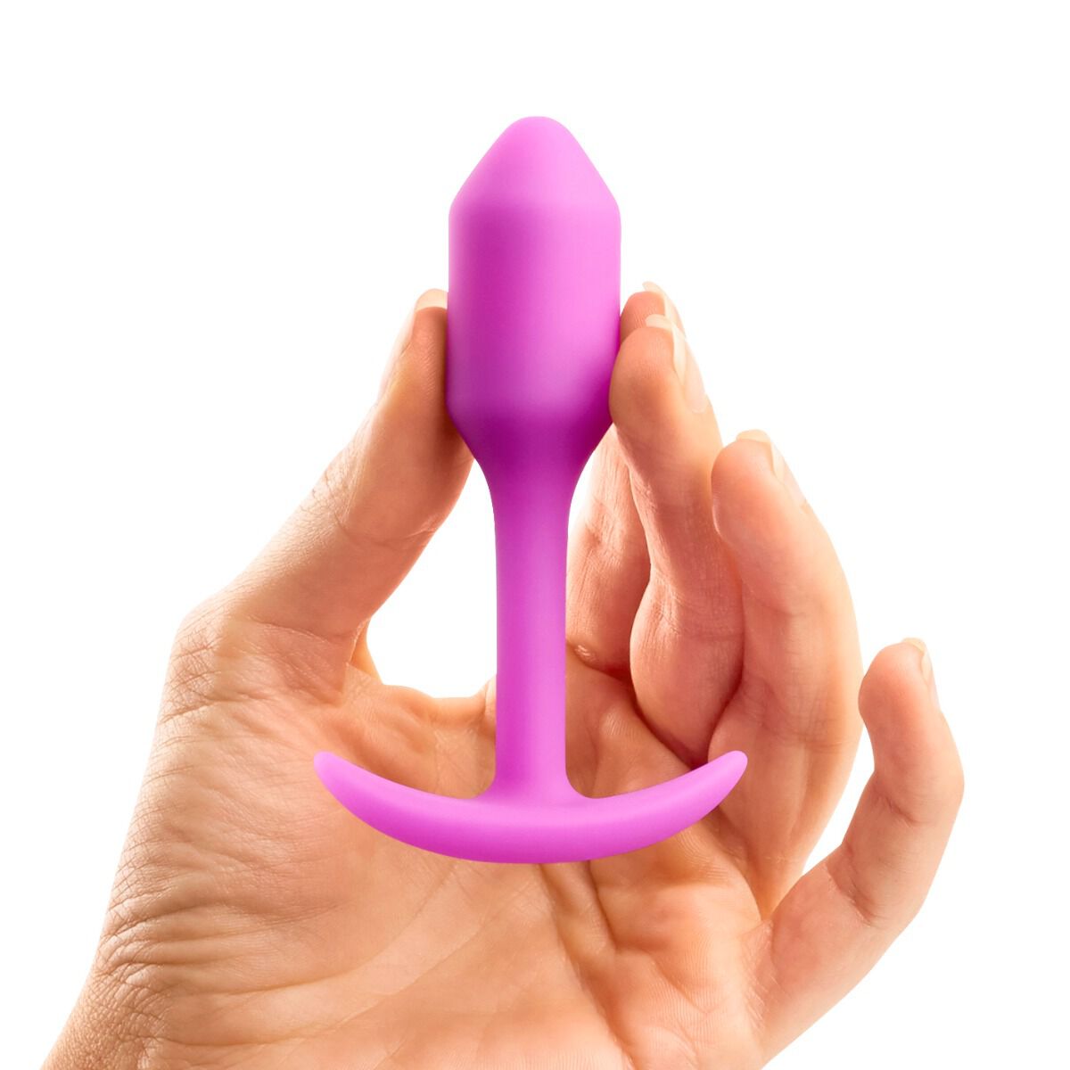 B-Vibe Snug Plug 1 Fuksija