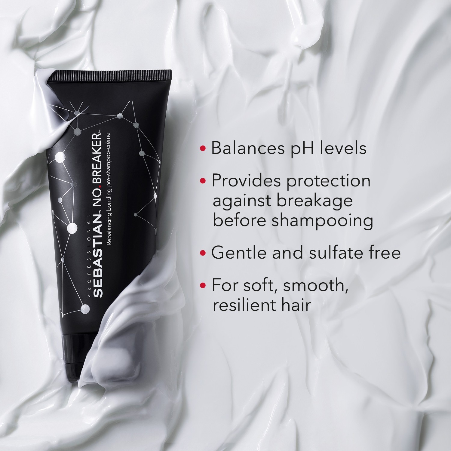 Sebastian Professional Hair Bath No.Breaker Rebalancing Bonding krema prije šamponiranja - 200 ml