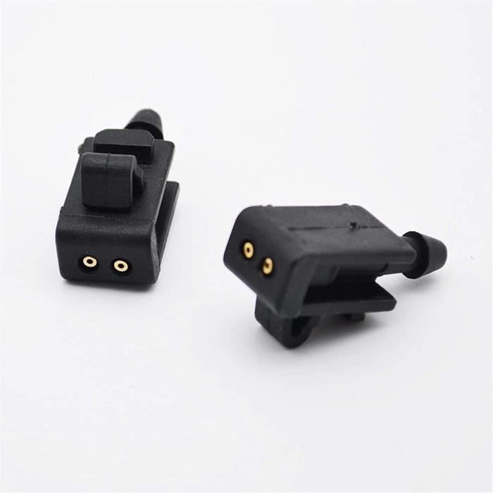 Juego de escobillas limpiaparabrisas y boquillas de lavado para Renault Grand Scenic 2, Megane 2, Laguna 3, Fluence (parabrisas)
