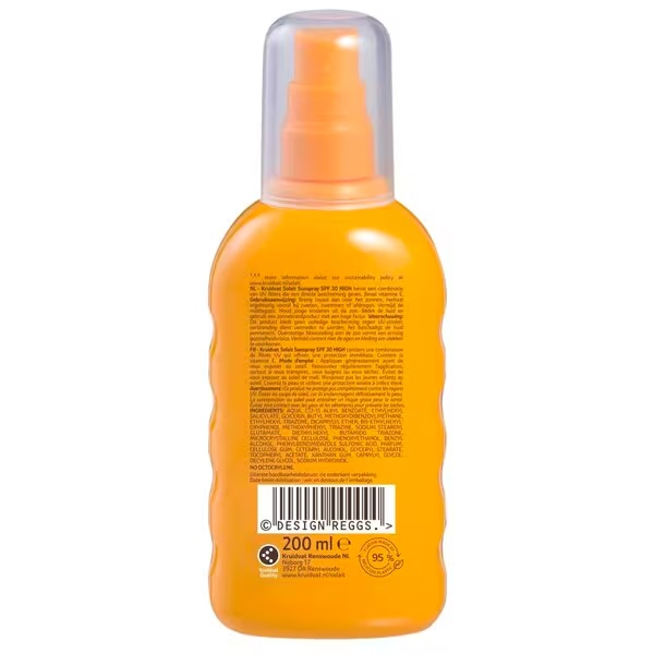 Kruidvat Solait SPF30 Hydra 24H sprej za sunčanje<br>200 ml