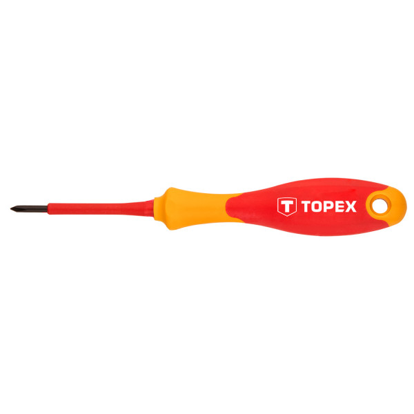 Wkrętak krzyżowy 1000V, PH0 x 60 mm TOPEX 39D475