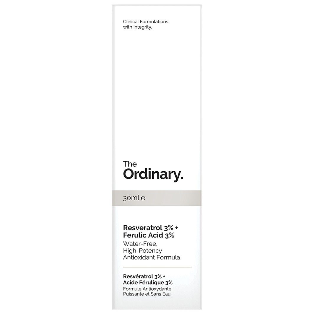 The Ordinary serum proti staranju Treat Resveratrol 3% + Ferulna kislina 3% - 30 ml