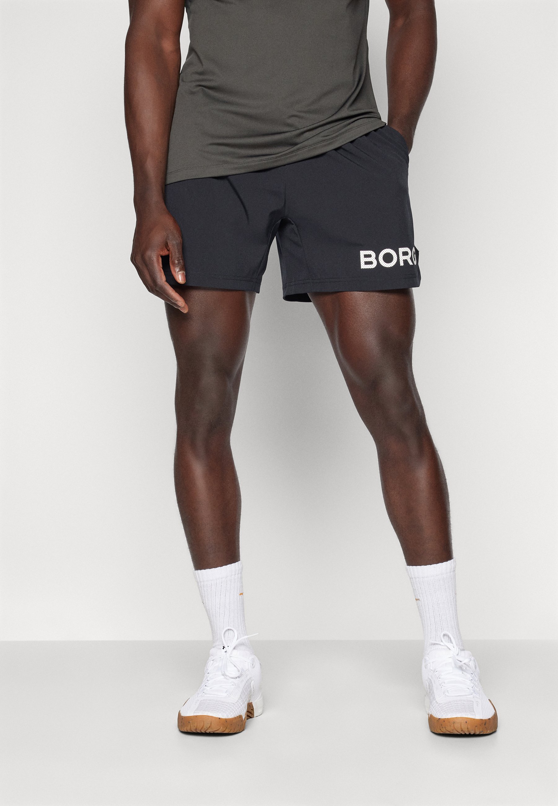 Björn Borg SHORT SHORTS - Short de sport - Black Beauty