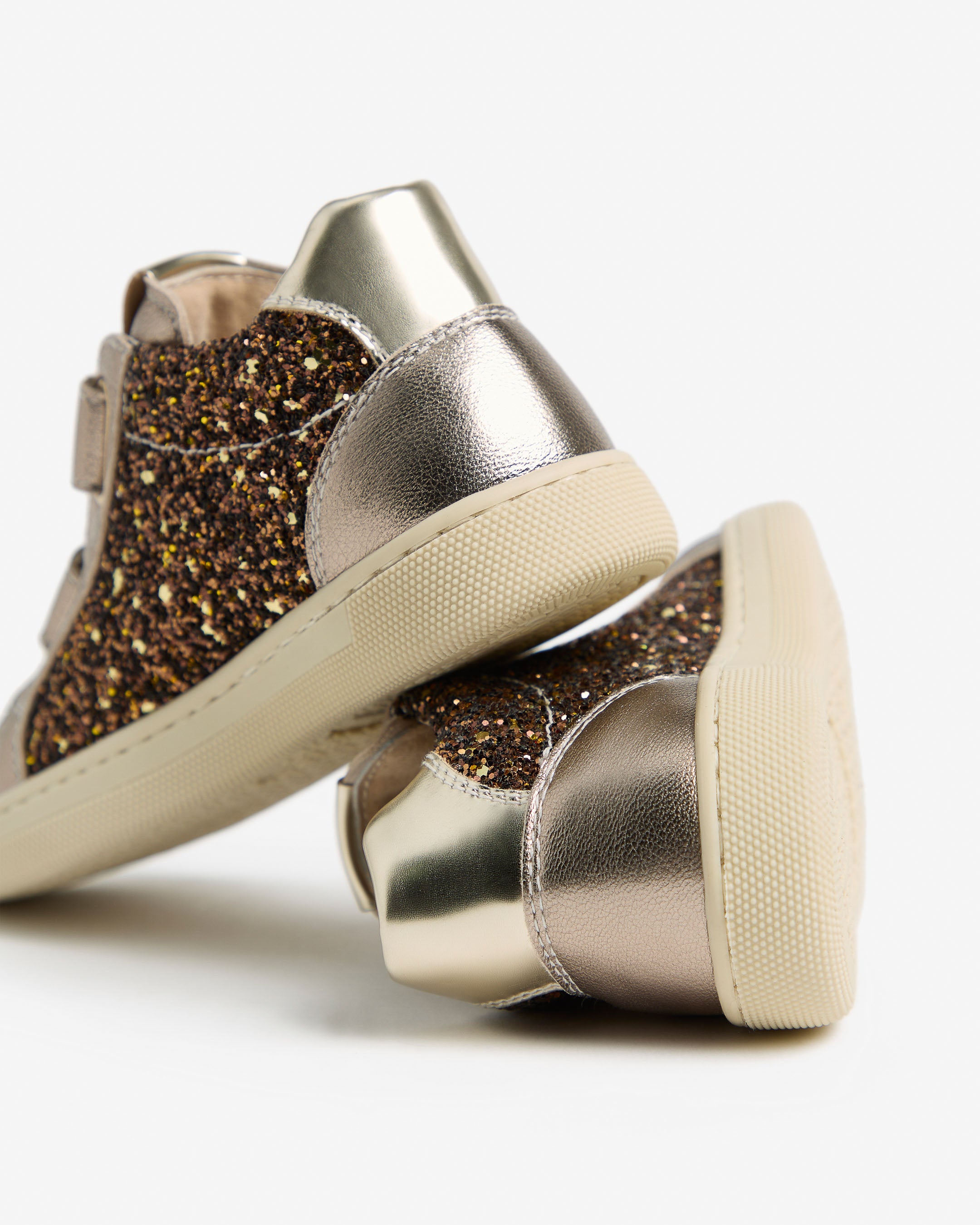  Junior-Sneaker für Mädchen aus Leder und Funktionsmaterial