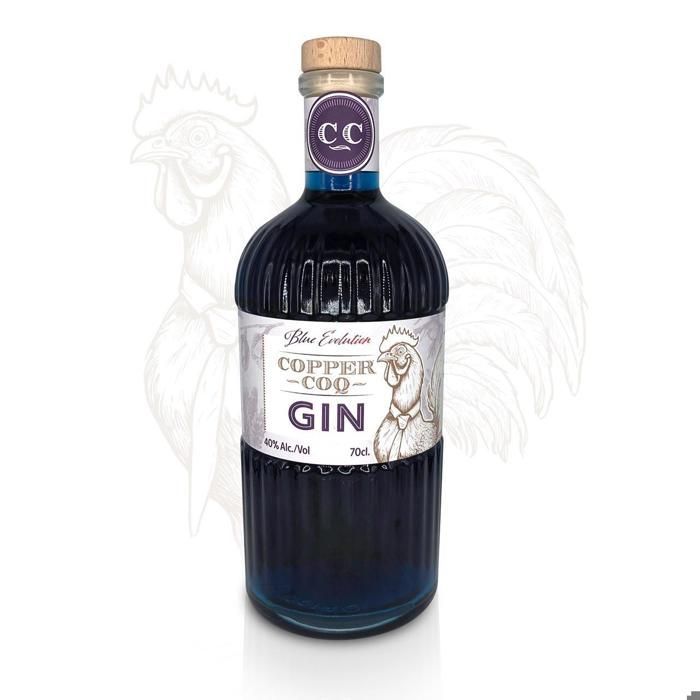 Copper Rooster Magic Blue Gin