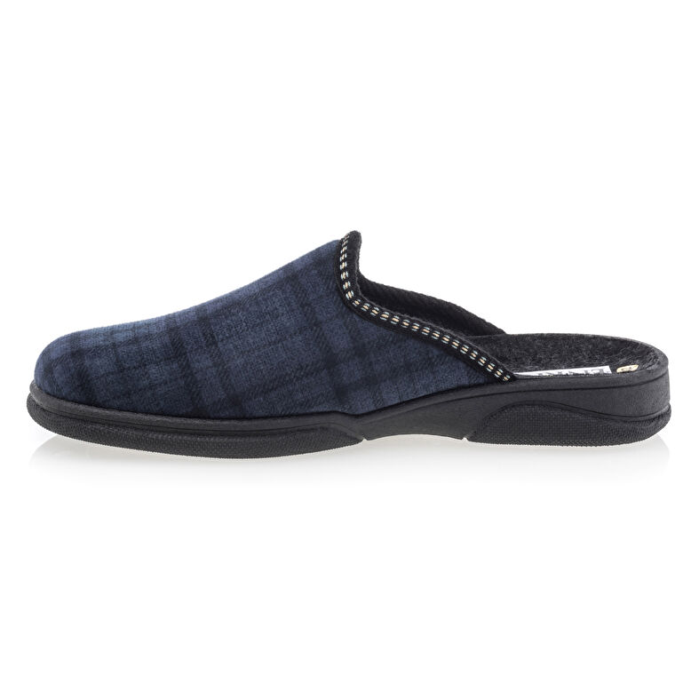 Pantoufles Homme Bleu