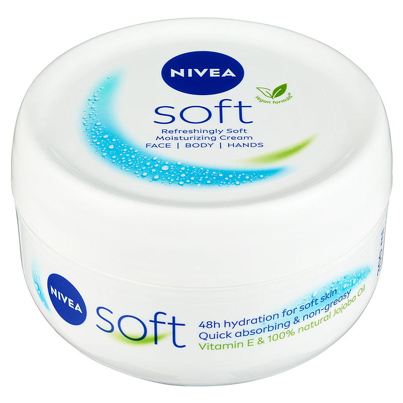Nivea Kropps- och ansiktskräm 300 ml Soft Nivea