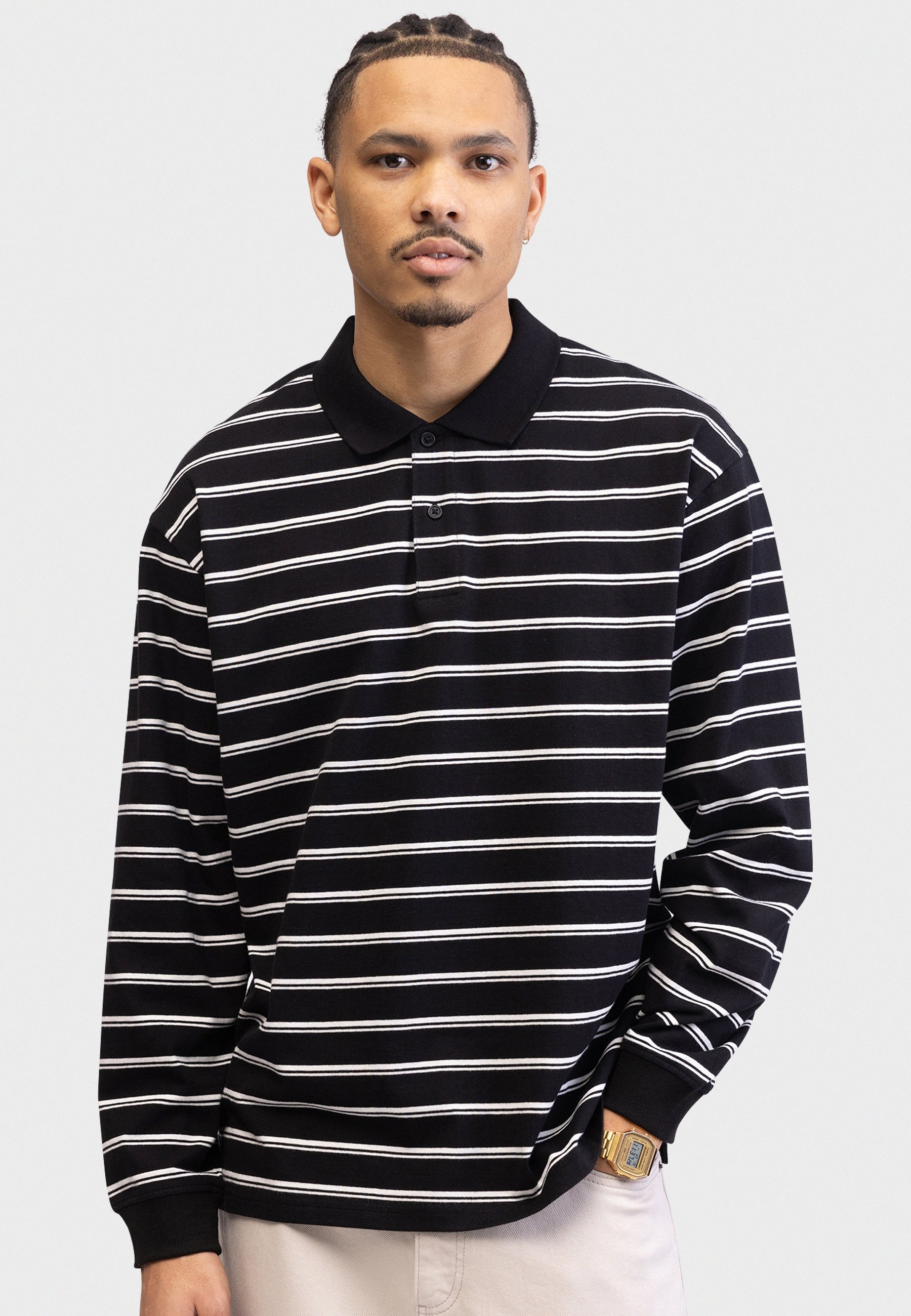 Polo Rebel WESLEY coupe oversize - Noir