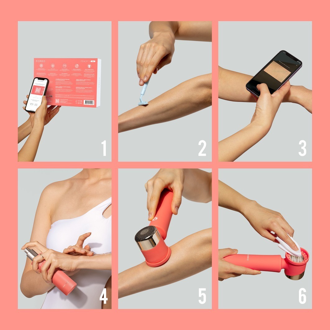 FOREO PEACH™ hladilni gel za telo - 100 ml