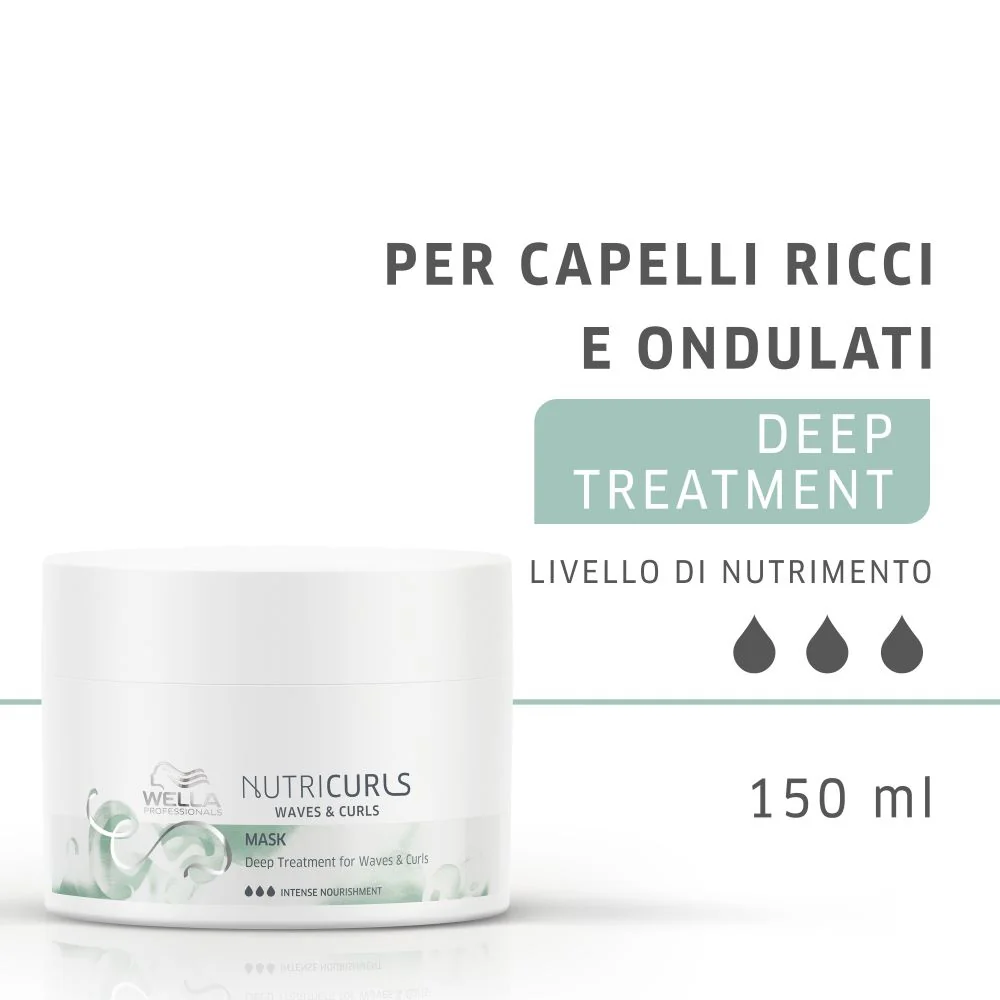 Nutricurls Nutricurls Maschera - Maschera Ricci Definiti Capelli