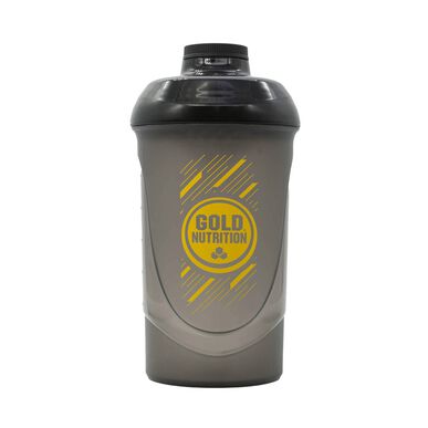 GOLDNUTRITION Šejker 600 ml Čierna fľaša 1 kus 1 kus