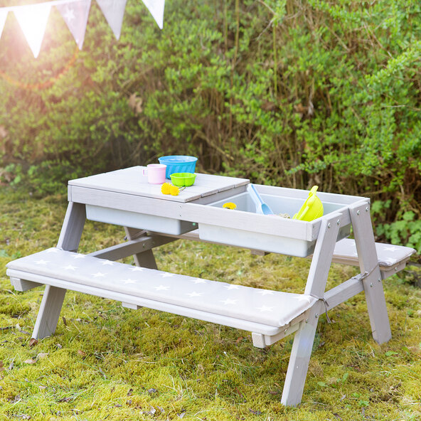 Set de scaune pentru copii de exterior Play for 4, gri