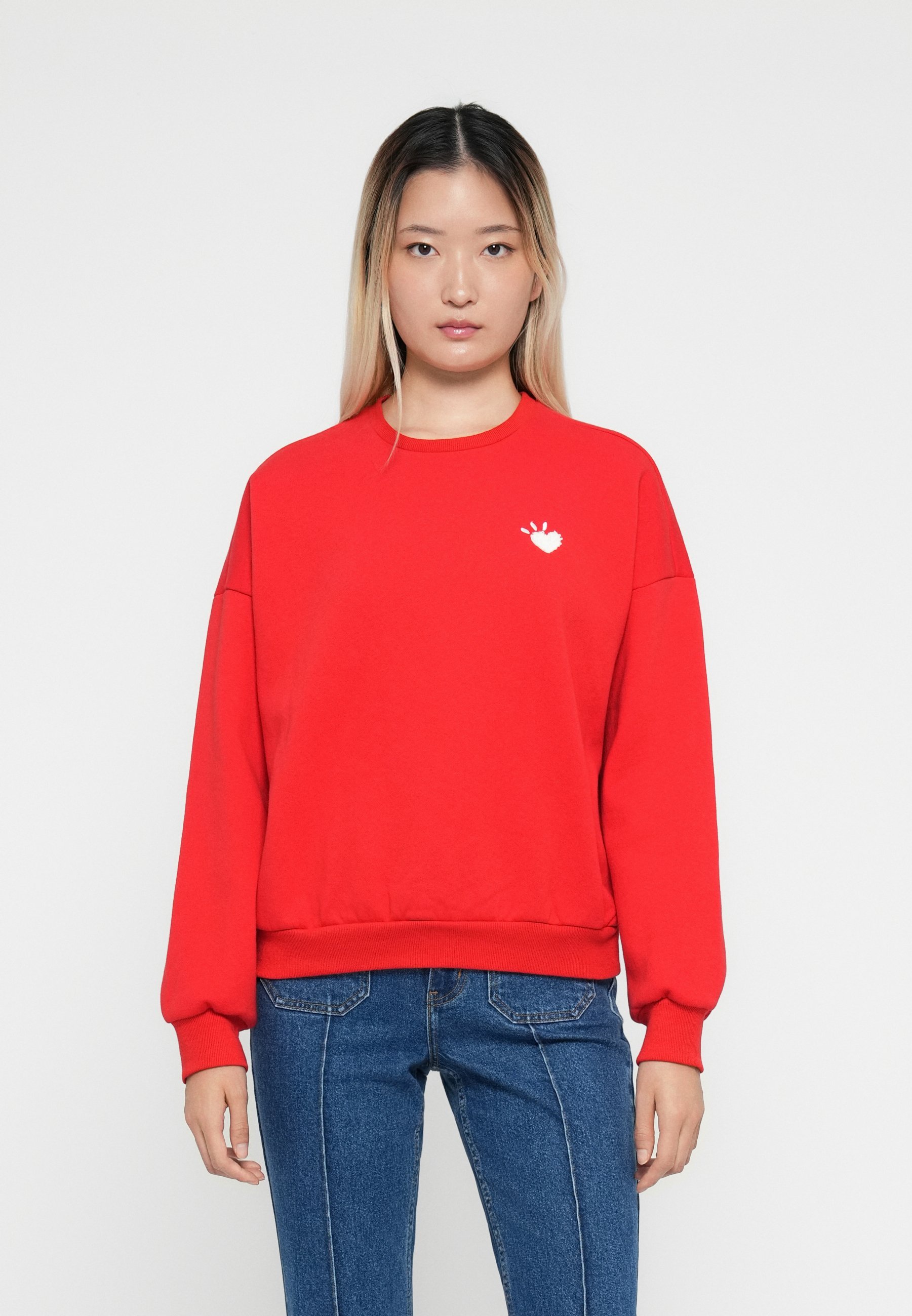 Hanorac cu guler înalt - high risk red