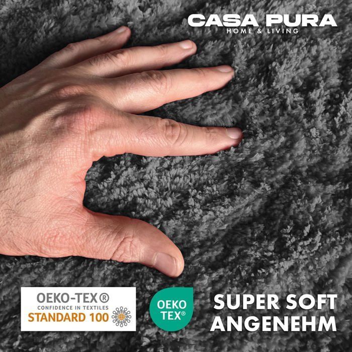 Sky Plain Bath Mat, Dark Grey, 50 x 80 cm
