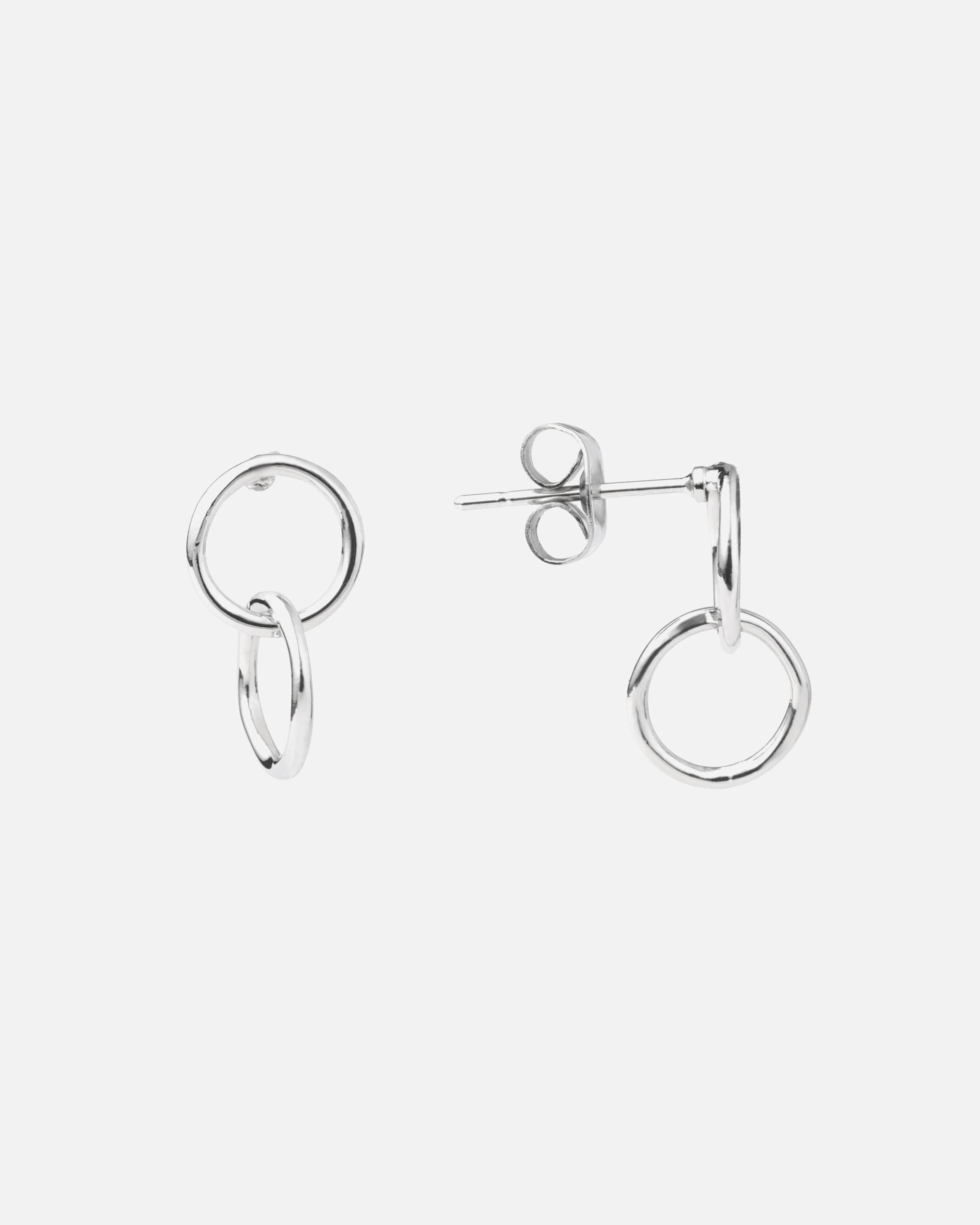 Heideman Boucles d'oreilles minerva couleur argentée polie