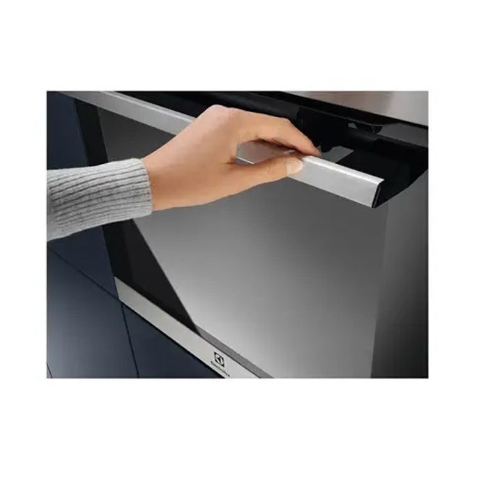 Forno Electrolux EDF4P46X2 da incasso multifunzione, 72 L, classe energetica A+, con ventilazione forzata.