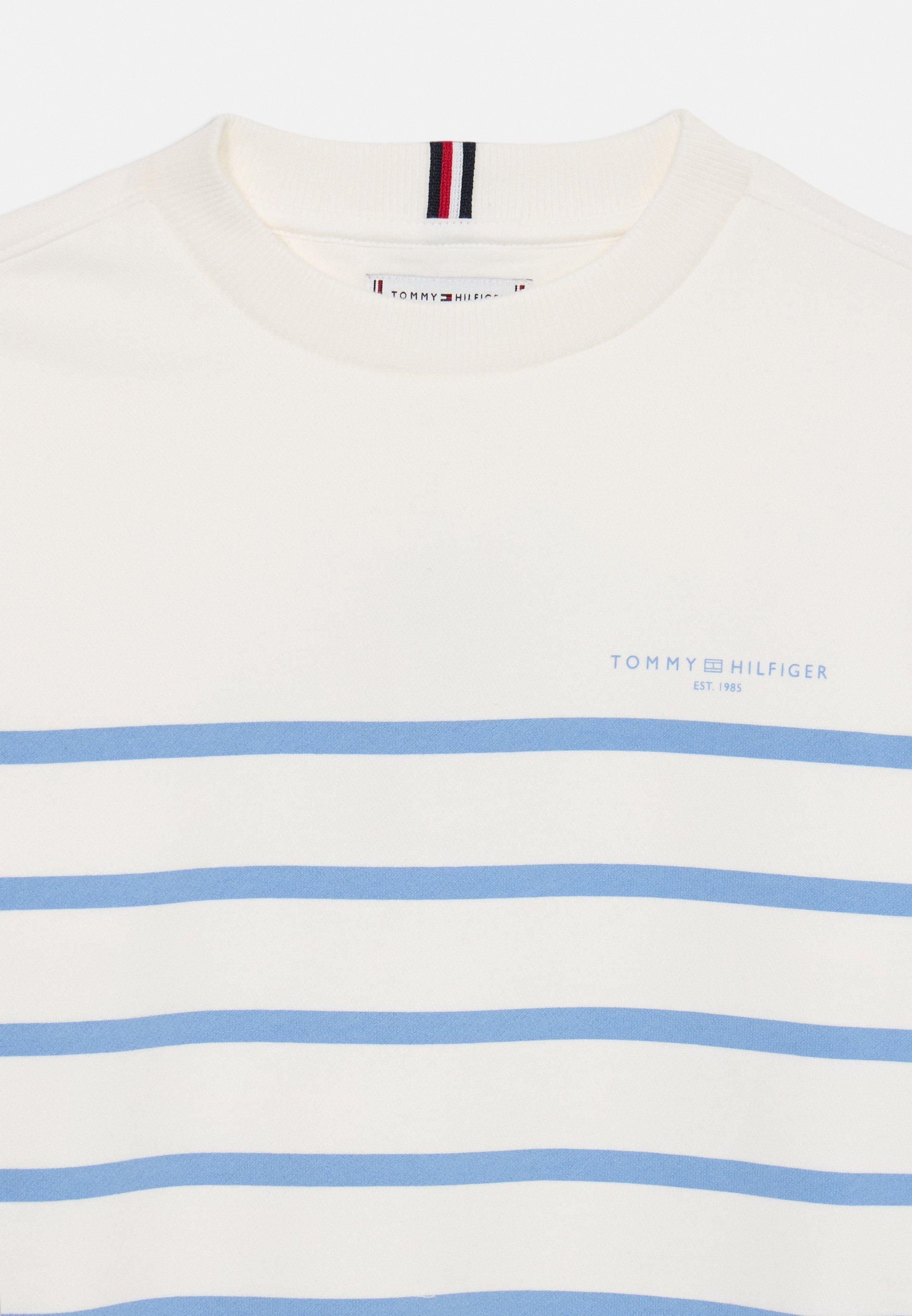 Tommy Hilfiger MINI CORP STRIPE CREW NECK UNISEX - Dressipluus - elevandiluu