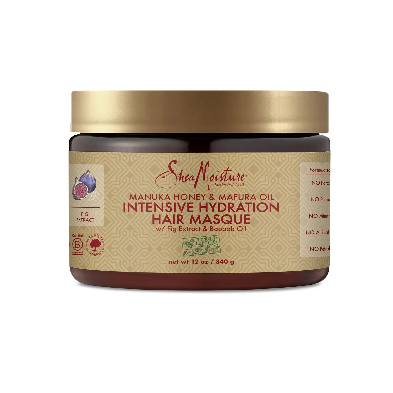 Manuka Honey&Mafura Oil Intensive Hydration Hair Masque - Maschera Idratante Capelli