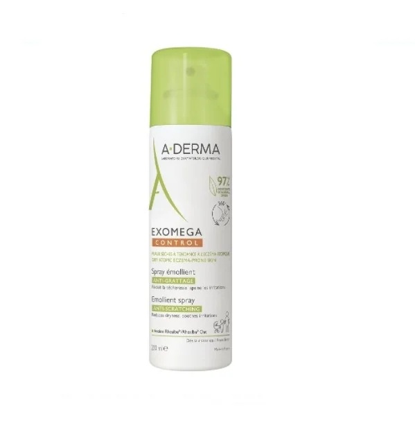 ADERMA Aderma Exomega verzachtende spray 200 ml verzachtend en jeukstillend