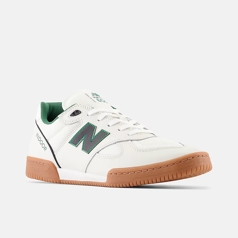 Herren NB Numeric Tom Knox 600 – Weiß mit Grün