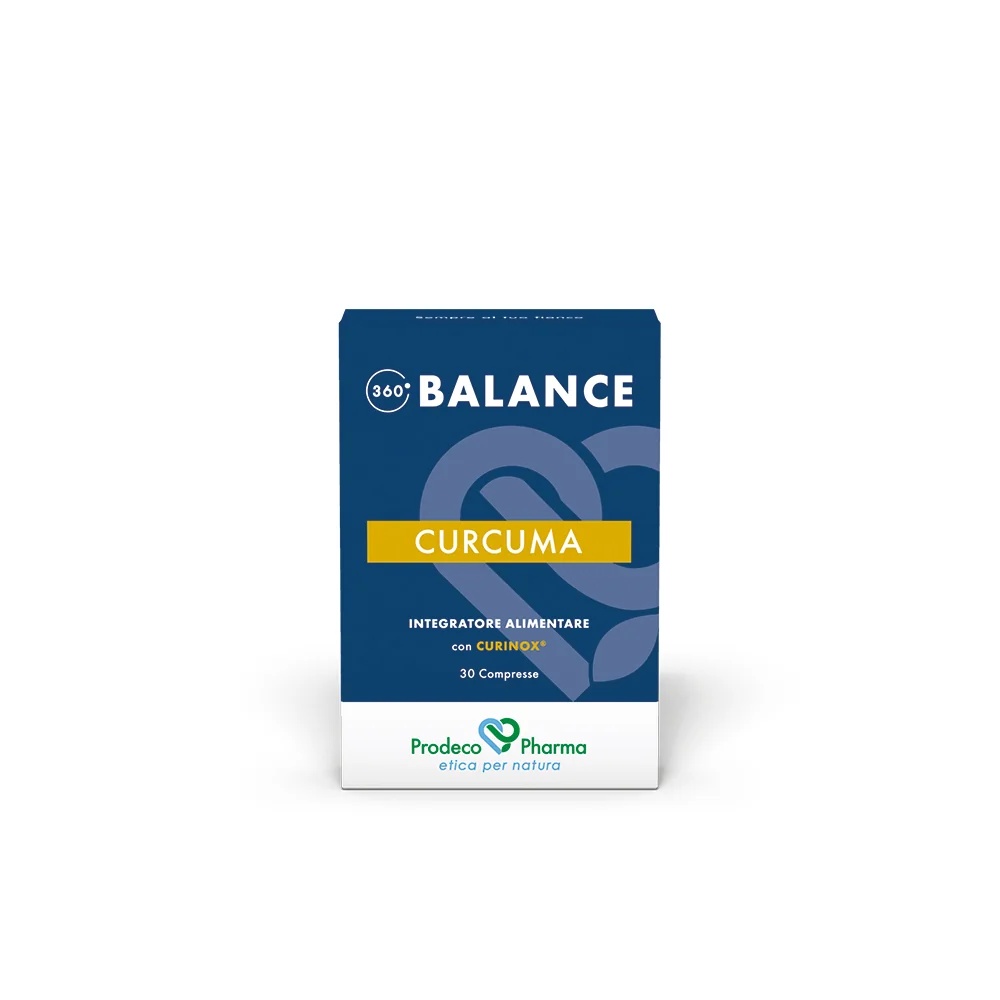 360 Balance Kurkuma 30 tabletten glutenvrij