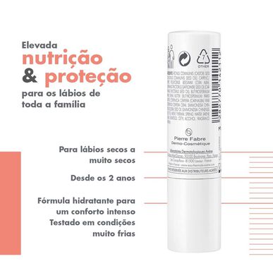 Avène Cold Cream negovalni balzam za ustnice za suhe ustnice, neguje in obnavlja, 4 g