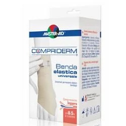MASTER AID Compriderm elastische Binde, nicht klebend, für leichte Unterstützung, 10 cm x 5 m